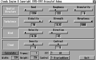 Main screen